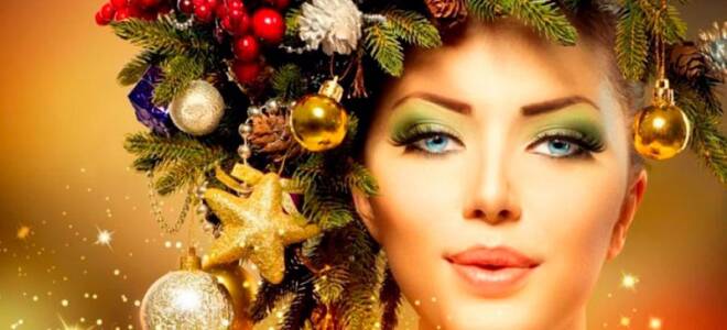 Модные прически на Новый год 2019