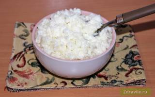 Рисовая каша на молоке в мультиварке