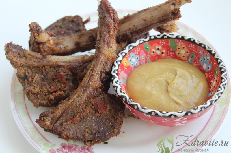 Рецепт вкусных бараньих ребрышек запеченных в рукаве